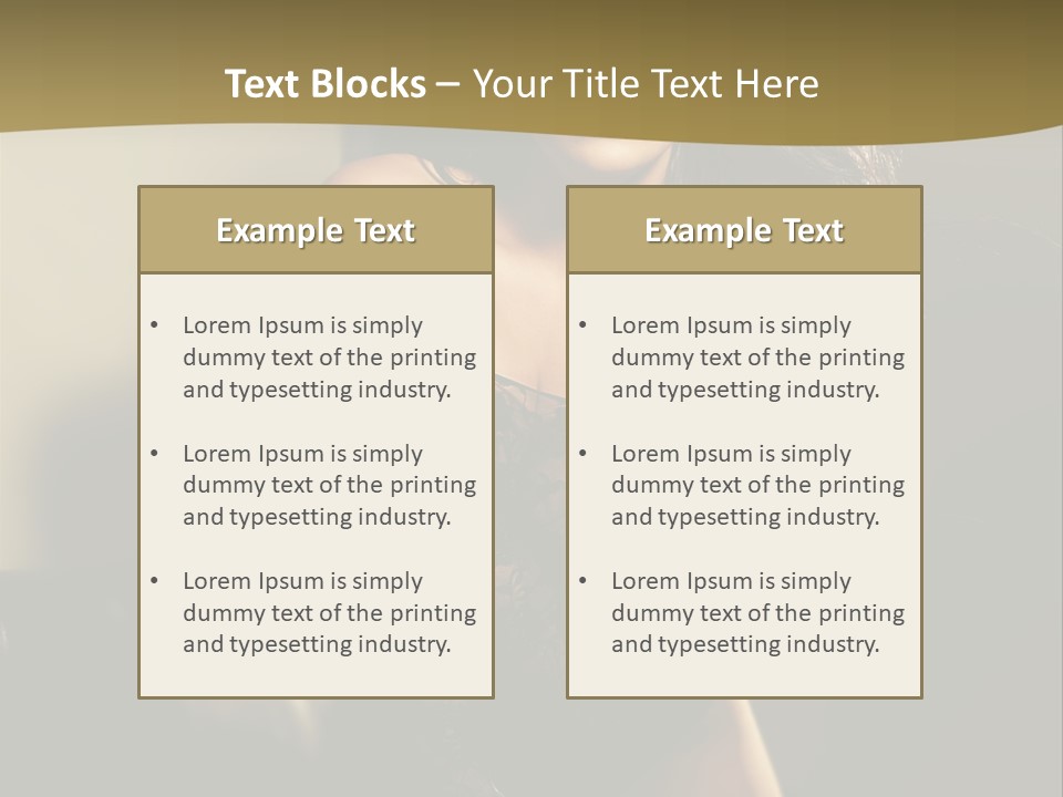 Hot Erotic Lingerie PowerPoint Template