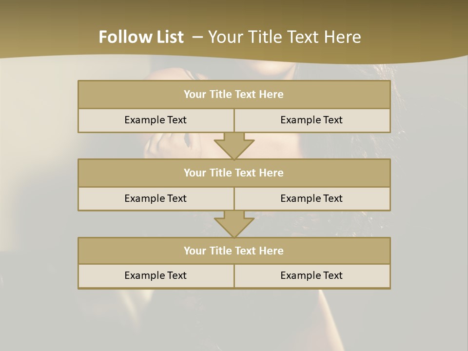 Hot Erotic Lingerie PowerPoint Template