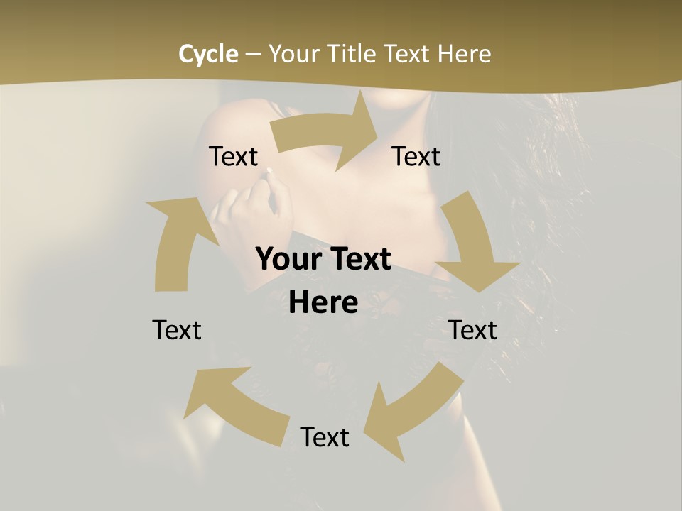 Hot Erotic Lingerie PowerPoint Template