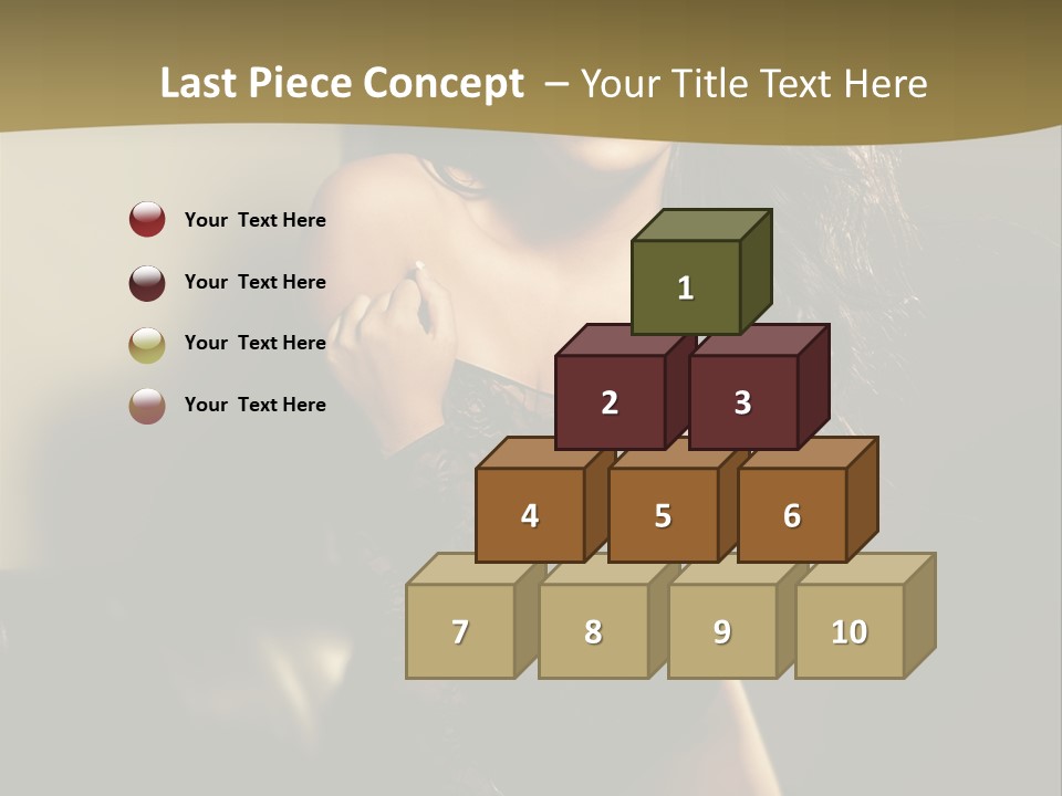 Hot Erotic Lingerie PowerPoint Template