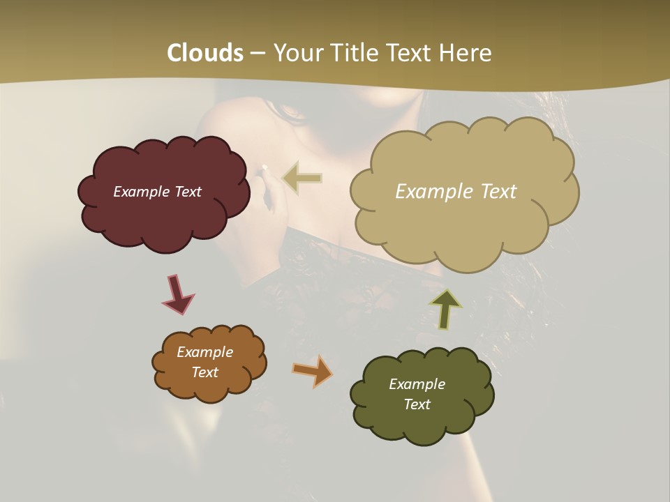 Hot Erotic Lingerie PowerPoint Template