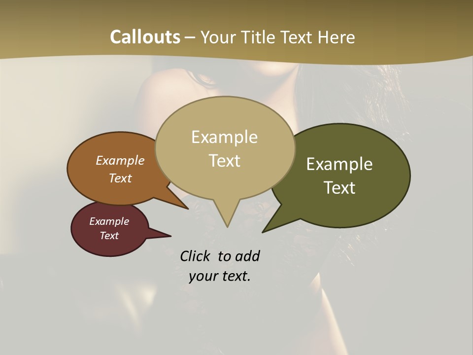 Hot Erotic Lingerie PowerPoint Template