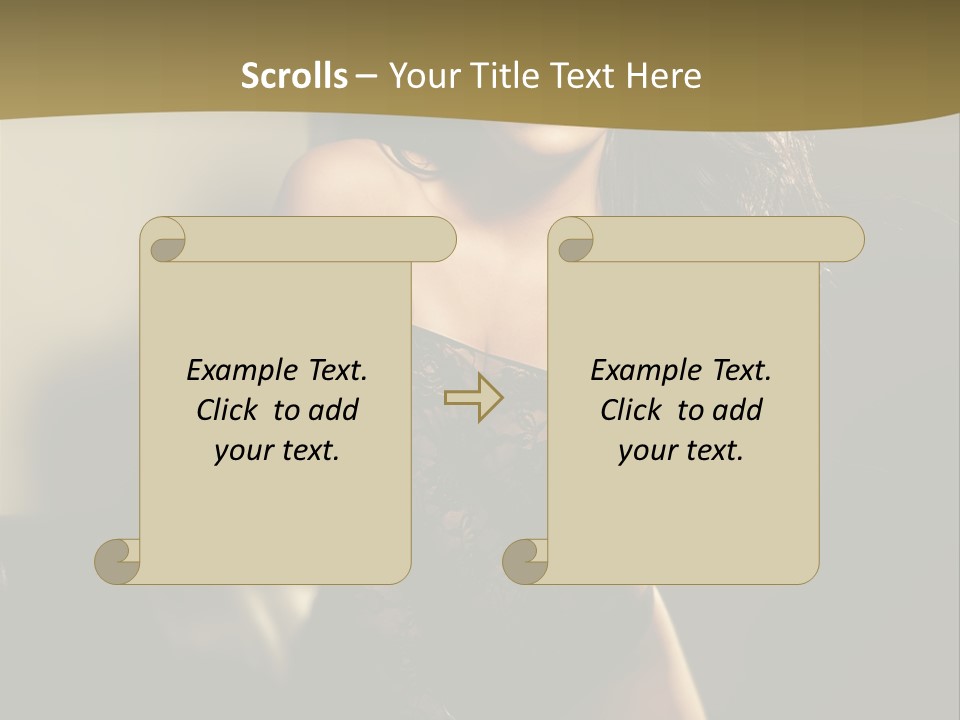 Hot Erotic Lingerie PowerPoint Template