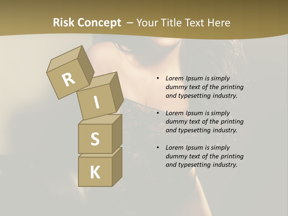 Hot Erotic Lingerie PowerPoint Template