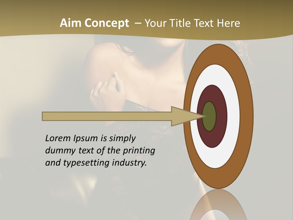 Hot Erotic Lingerie PowerPoint Template