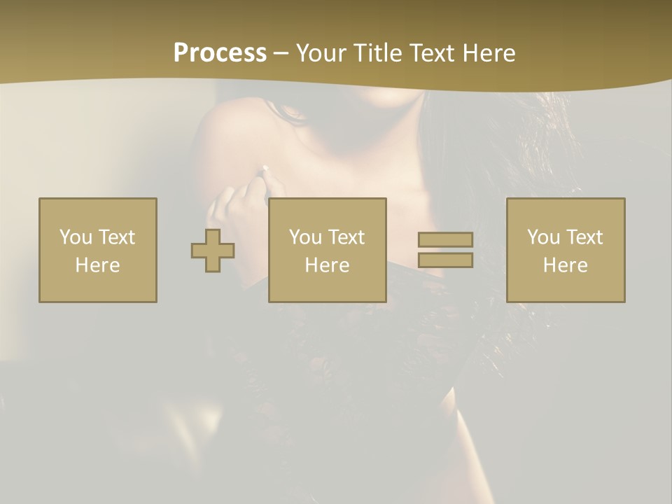 Hot Erotic Lingerie PowerPoint Template