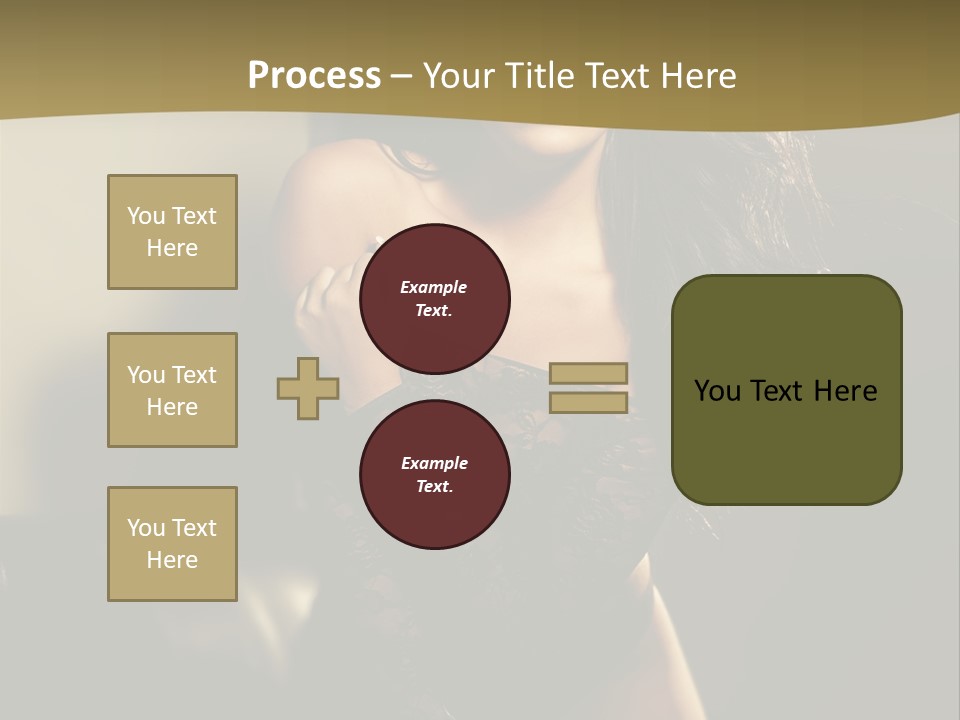 Hot Erotic Lingerie PowerPoint Template
