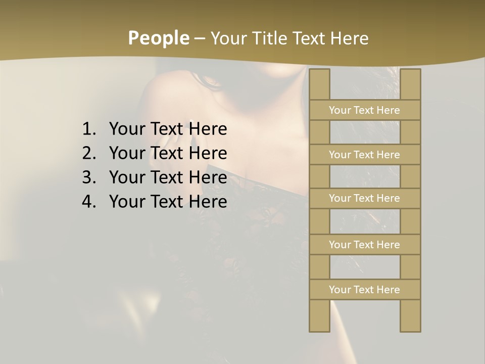 Hot Erotic Lingerie PowerPoint Template