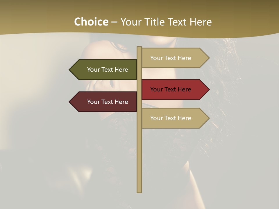 Hot Erotic Lingerie PowerPoint Template