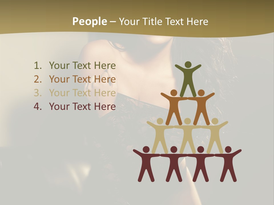 Hot Erotic Lingerie PowerPoint Template