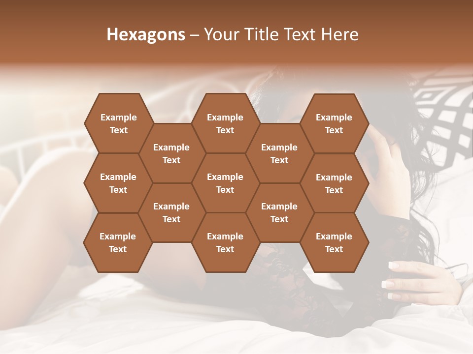 Through Beautiful Butt PowerPoint Template