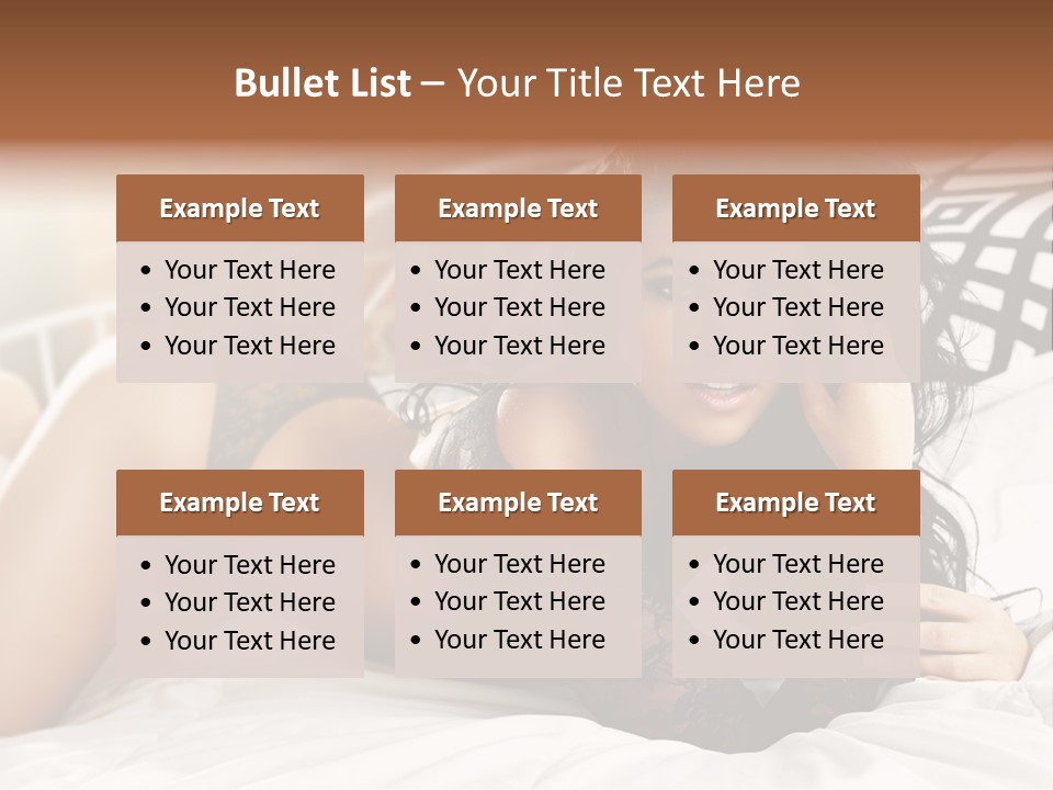 Through Beautiful Butt PowerPoint Template