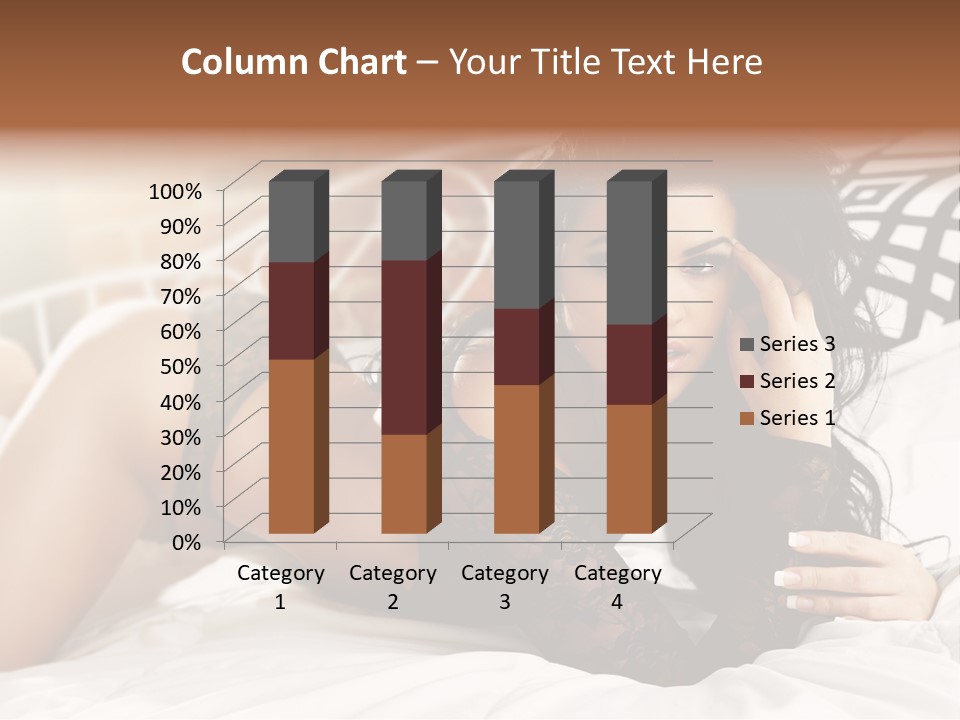 Through Beautiful Butt PowerPoint Template