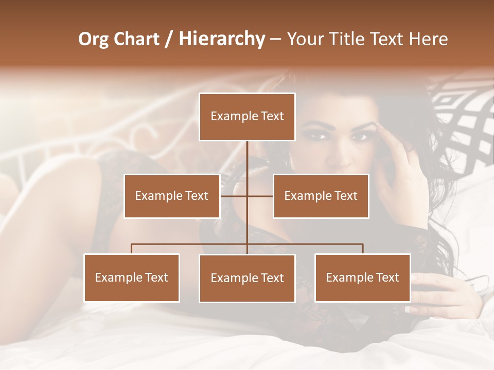 Through Beautiful Butt PowerPoint Template