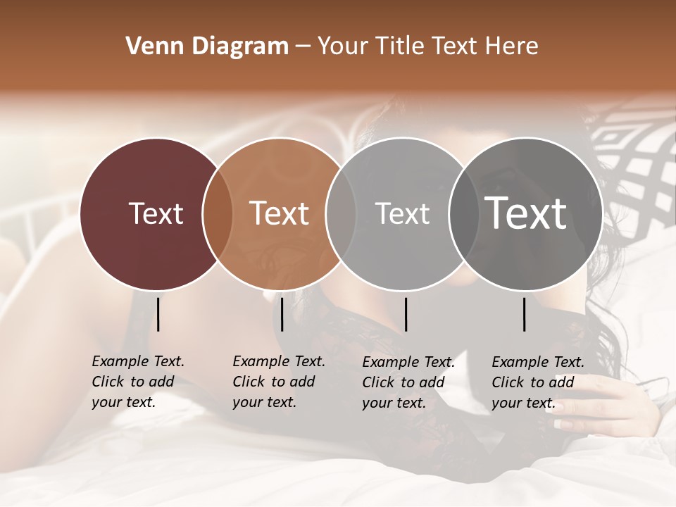 Through Beautiful Butt PowerPoint Template