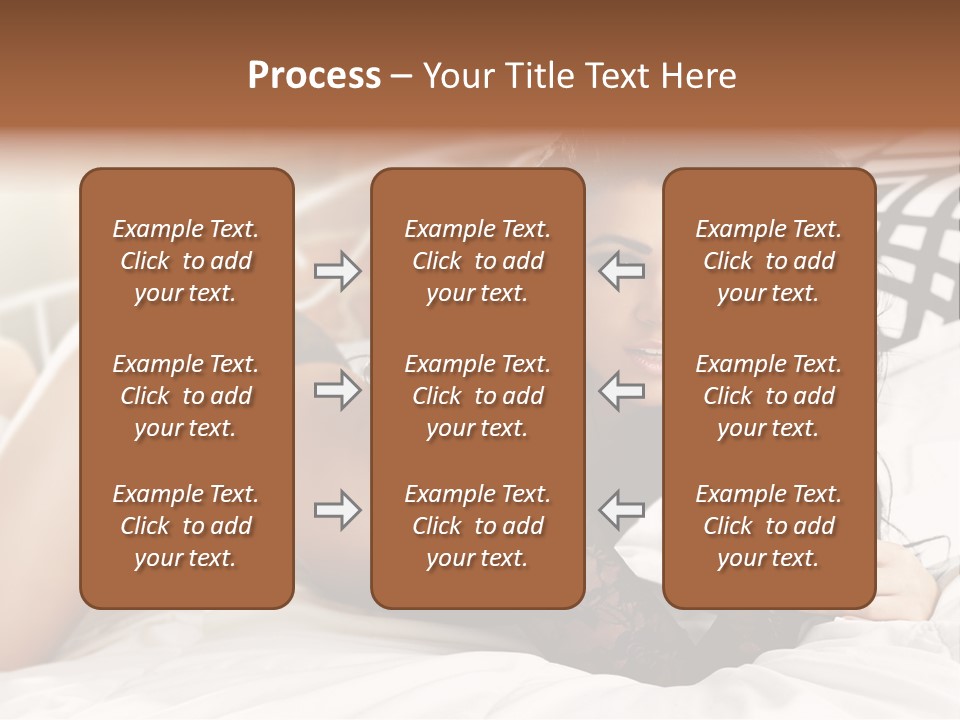Through Beautiful Butt PowerPoint Template