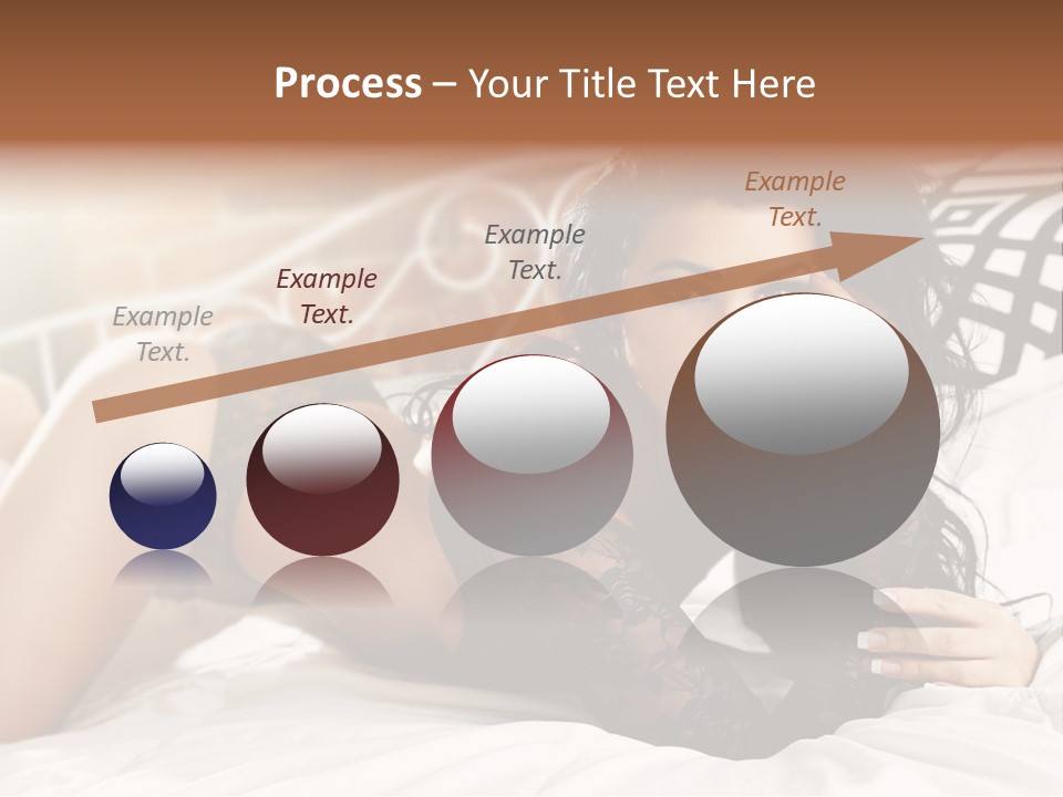 Through Beautiful Butt PowerPoint Template