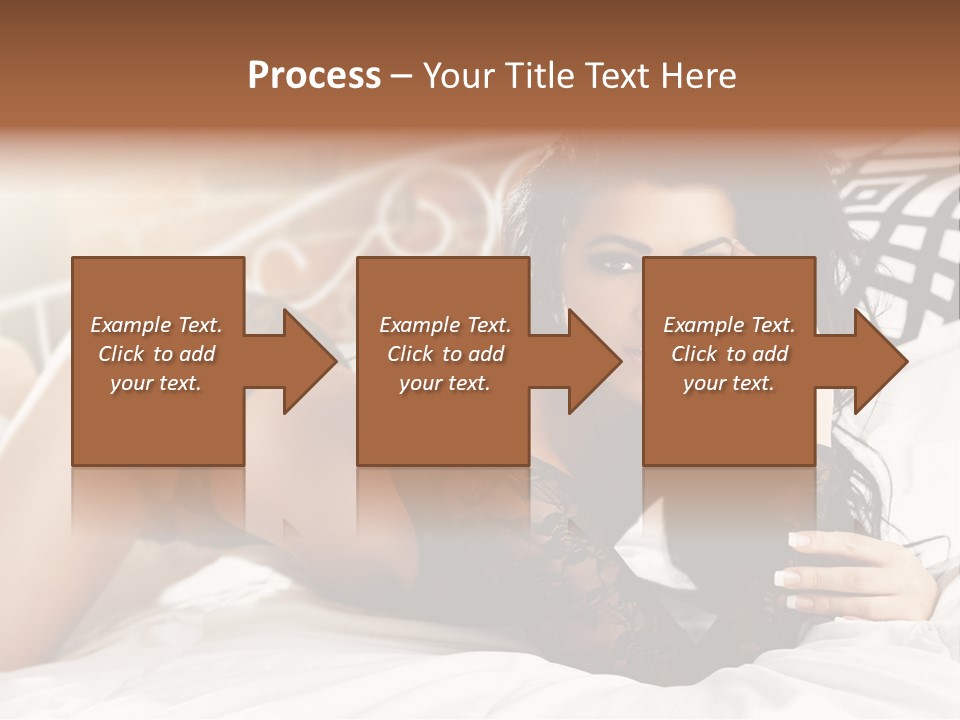 Through Beautiful Butt PowerPoint Template