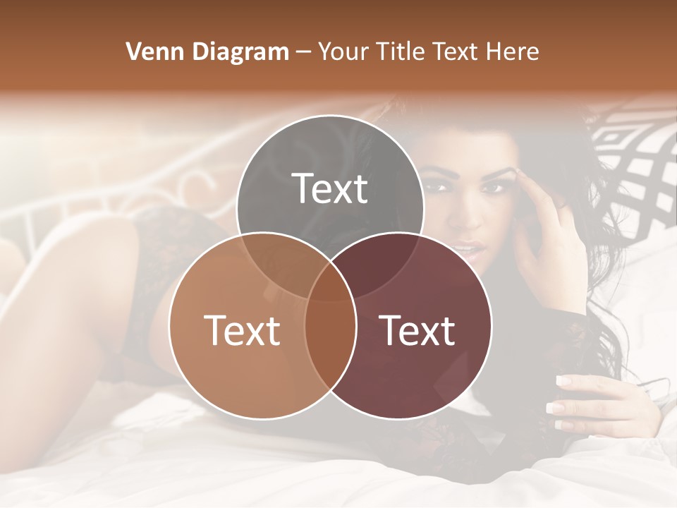 Through Beautiful Butt PowerPoint Template