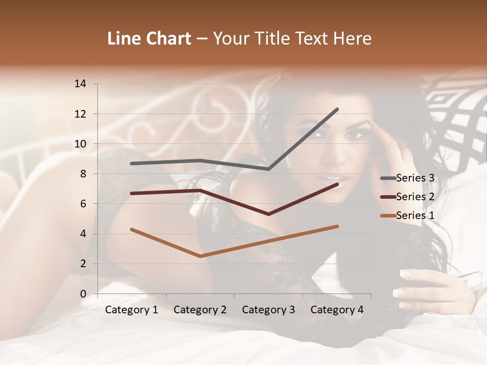 Through Beautiful Butt PowerPoint Template