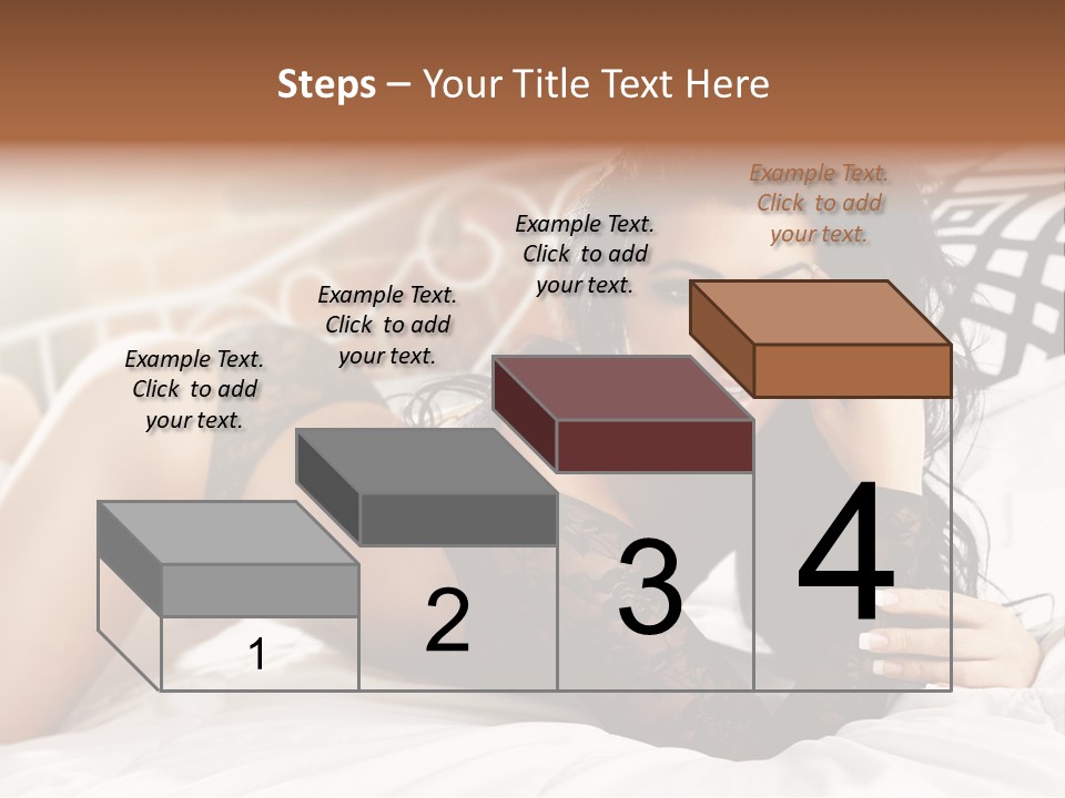 Through Beautiful Butt PowerPoint Template