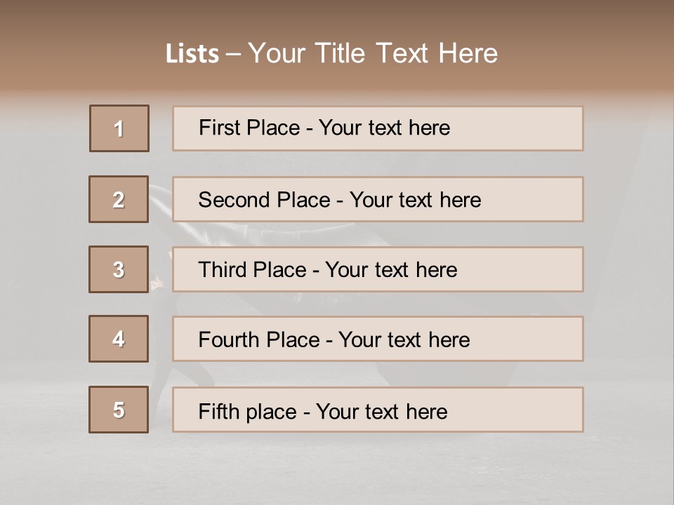 Friendly Executive Success PowerPoint Template