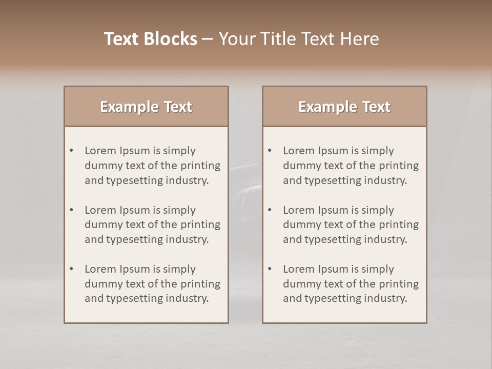 Friendly Executive Success PowerPoint Template