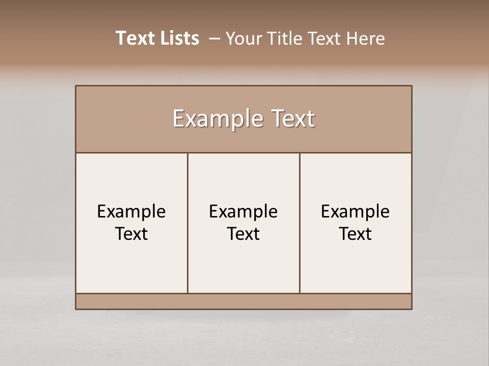 Friendly Executive Success PowerPoint Template