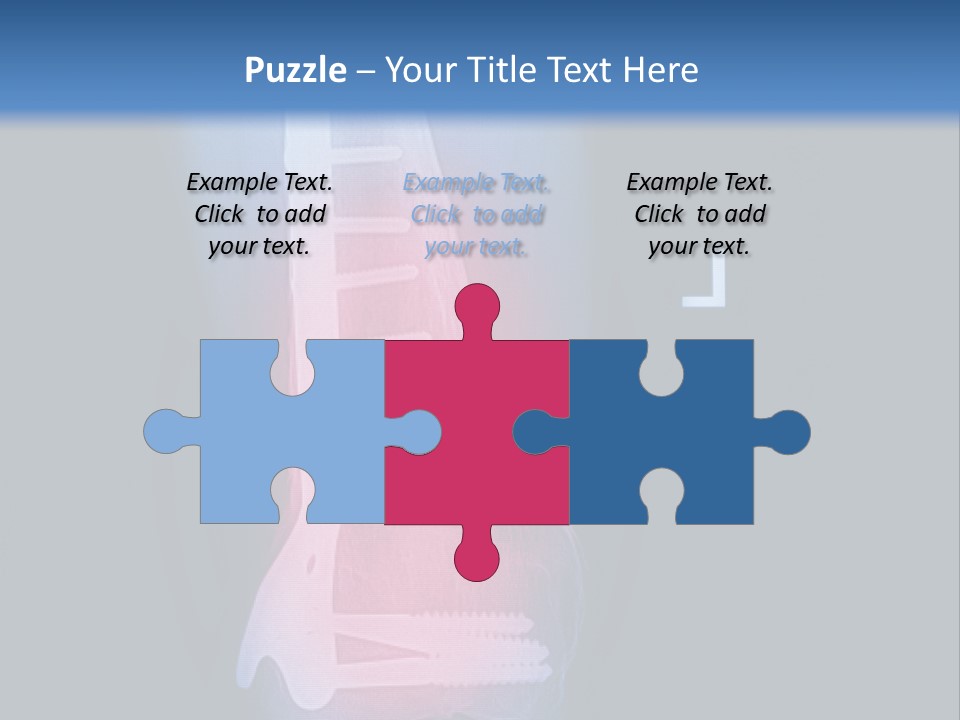 Symptom Body Part Metallic PowerPoint Template