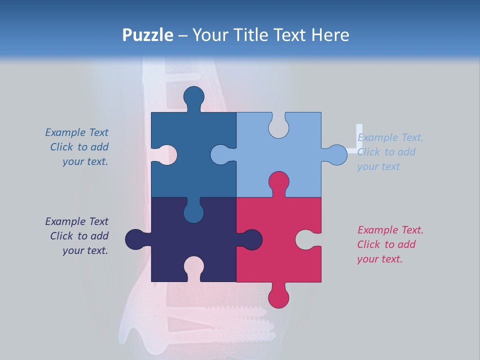 Symptom Body Part Metallic PowerPoint Template