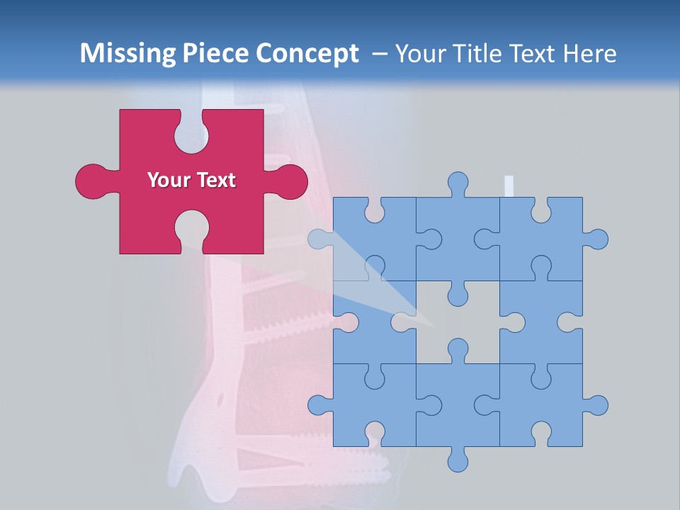 Symptom Body Part Metallic PowerPoint Template