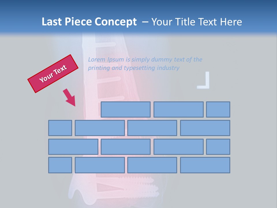 Symptom Body Part Metallic PowerPoint Template
