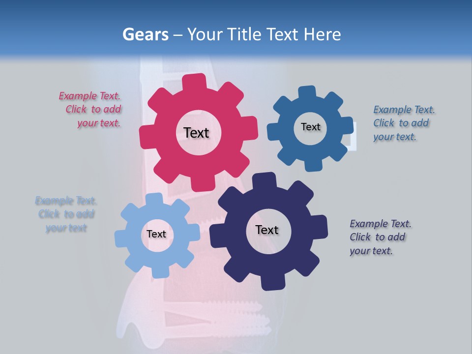 Symptom Body Part Metallic PowerPoint Template