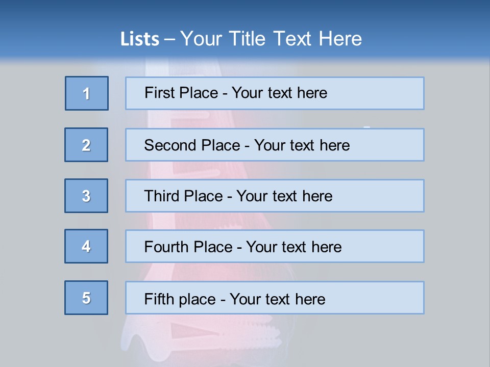 Symptom Body Part Metallic PowerPoint Template