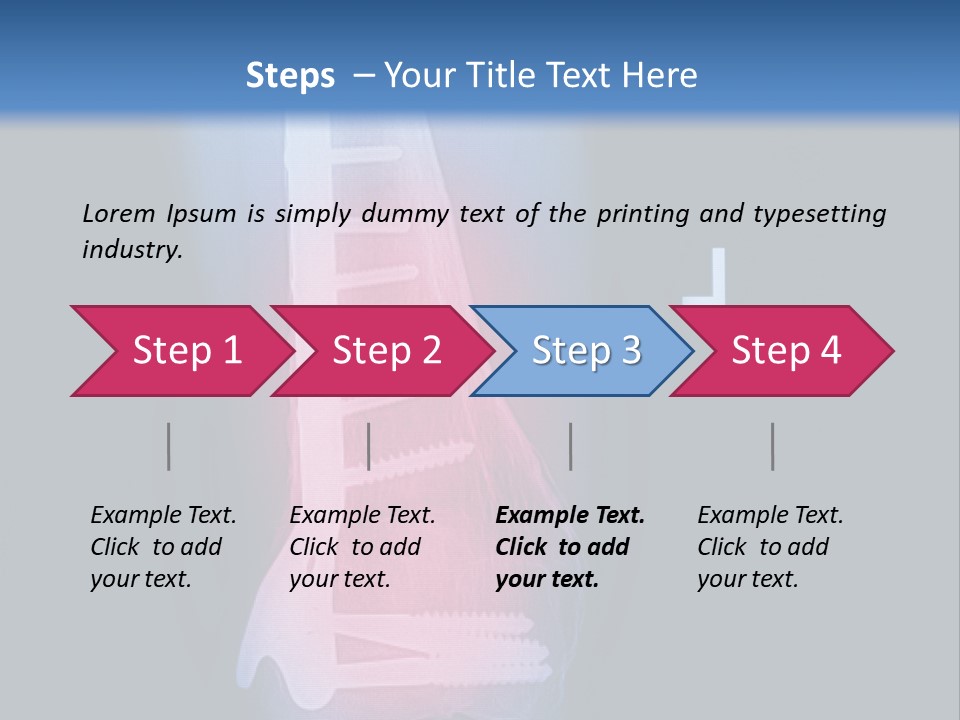 Symptom Body Part Metallic PowerPoint Template
