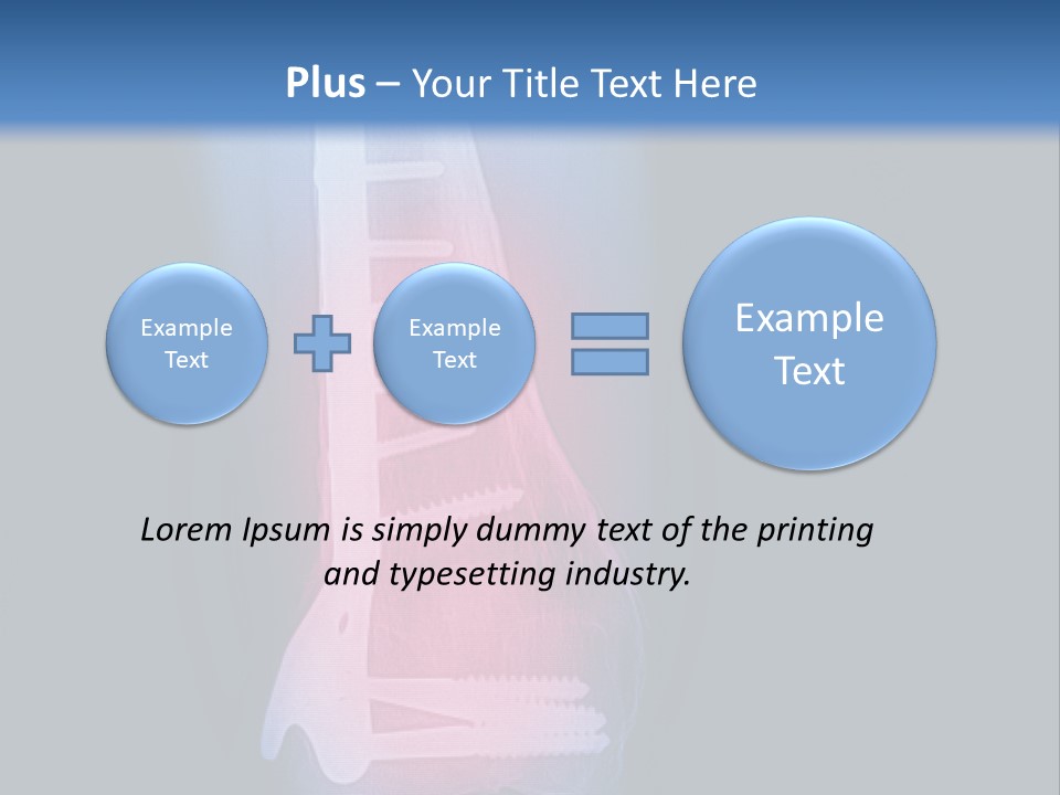 Symptom Body Part Metallic PowerPoint Template