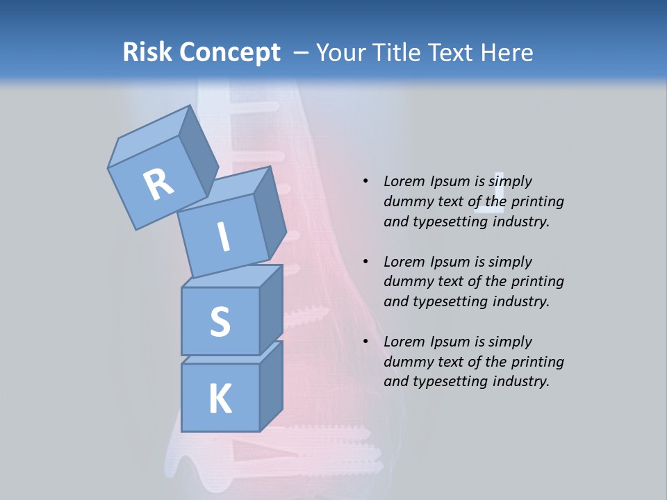 Symptom Body Part Metallic PowerPoint Template