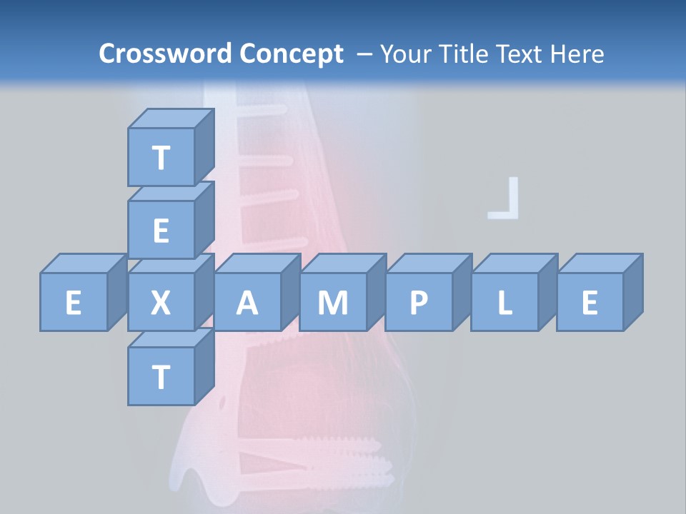 Symptom Body Part Metallic PowerPoint Template