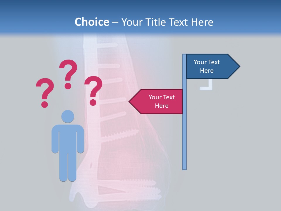 Symptom Body Part Metallic PowerPoint Template