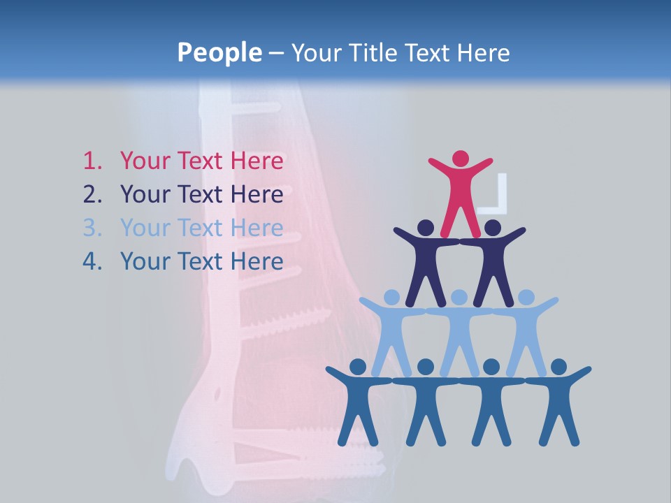 Symptom Body Part Metallic PowerPoint Template