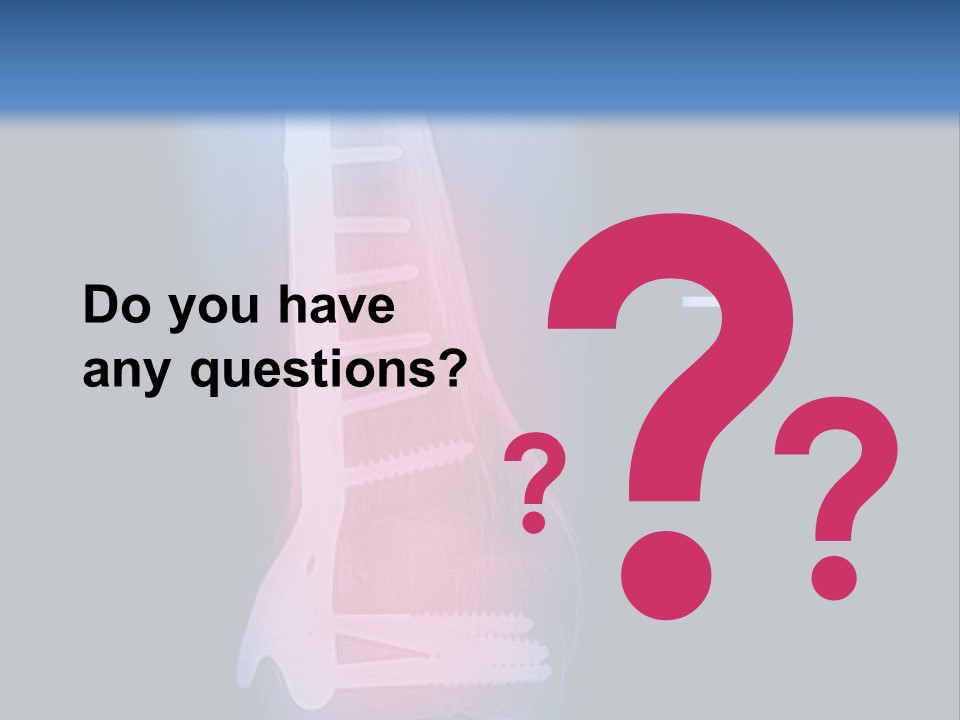 Symptom Body Part Metallic PowerPoint Template