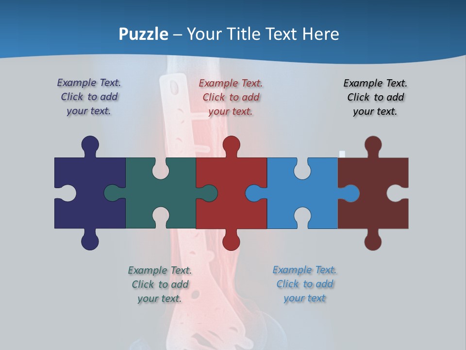 Human Hurt Trauma PowerPoint Template