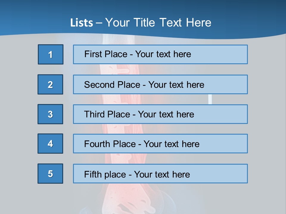 Human Hurt Trauma PowerPoint Template
