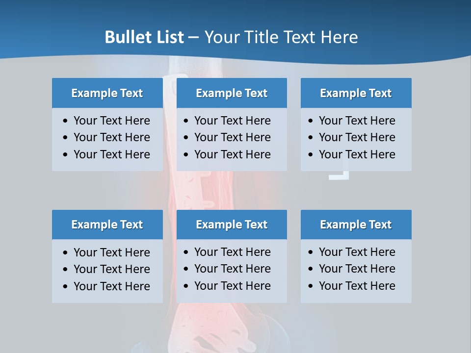 Human Hurt Trauma PowerPoint Template