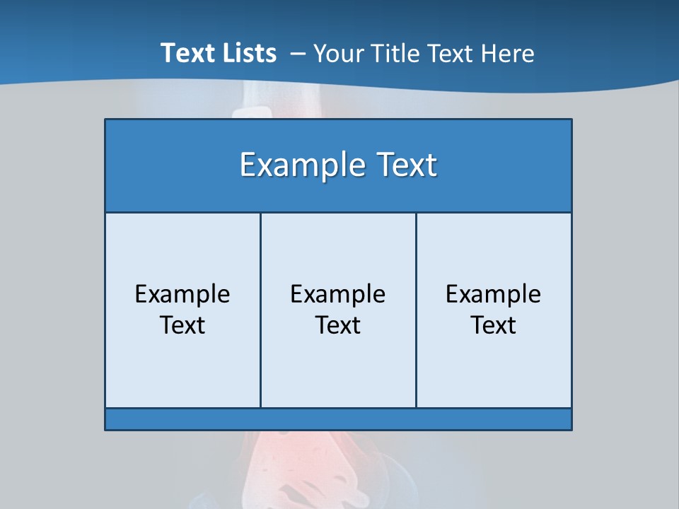 Human Hurt Trauma PowerPoint Template
