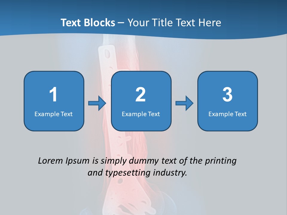 Human Hurt Trauma PowerPoint Template