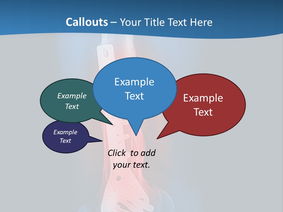 Human Hurt Trauma PowerPoint Template
