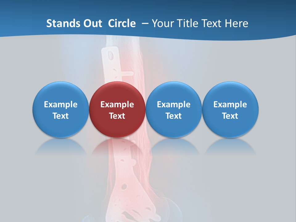 Human Hurt Trauma PowerPoint Template
