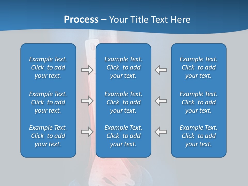Human Hurt Trauma PowerPoint Template