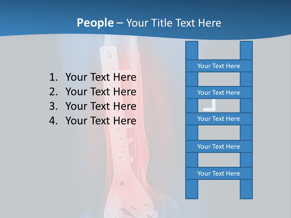 Human Hurt Trauma PowerPoint Template